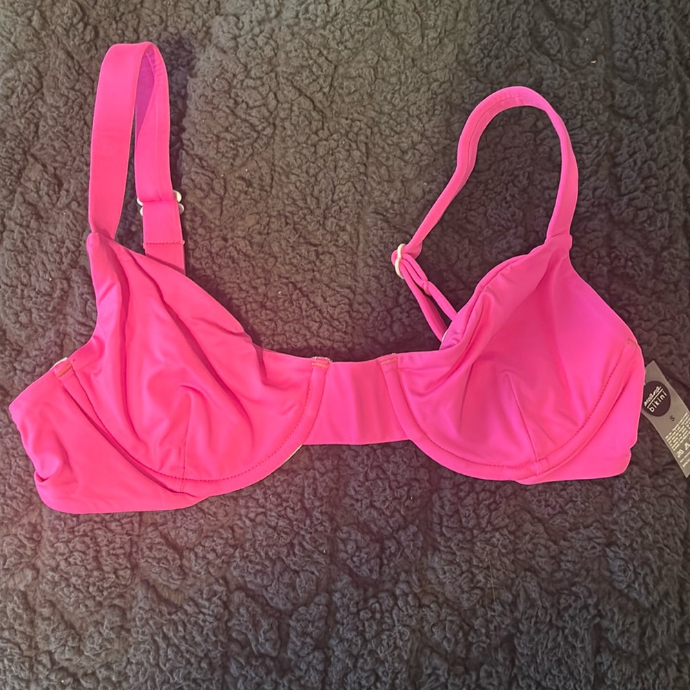 NWT Moana Bikini Hot Pink Top